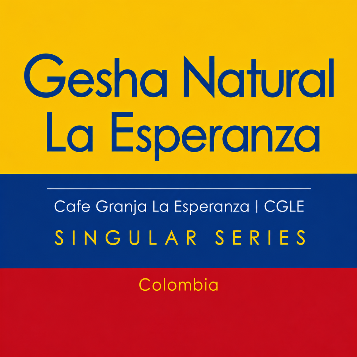 CGLE - Gesha Natural - Singular Series