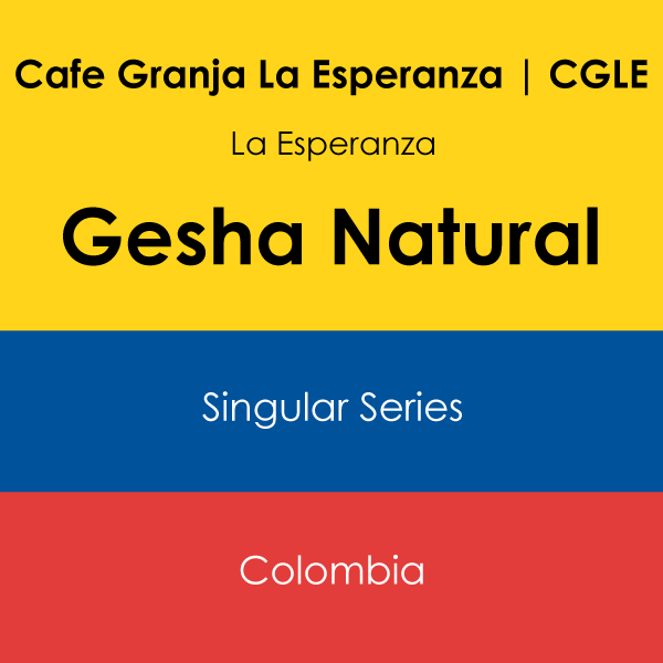 CGLE - Gesha Natural, La Esperanza - Singular Series