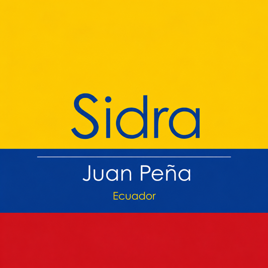 Ecuador Sidra— Juan Peña, Yunguilla Valley, Azuay