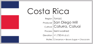 Costa Rica - Caturra - Catuai